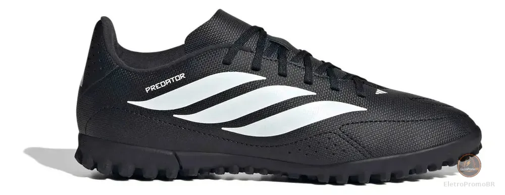 Chuteira Society Juvenil Predator Essentials 26.5 adidas Preto 31 Br
