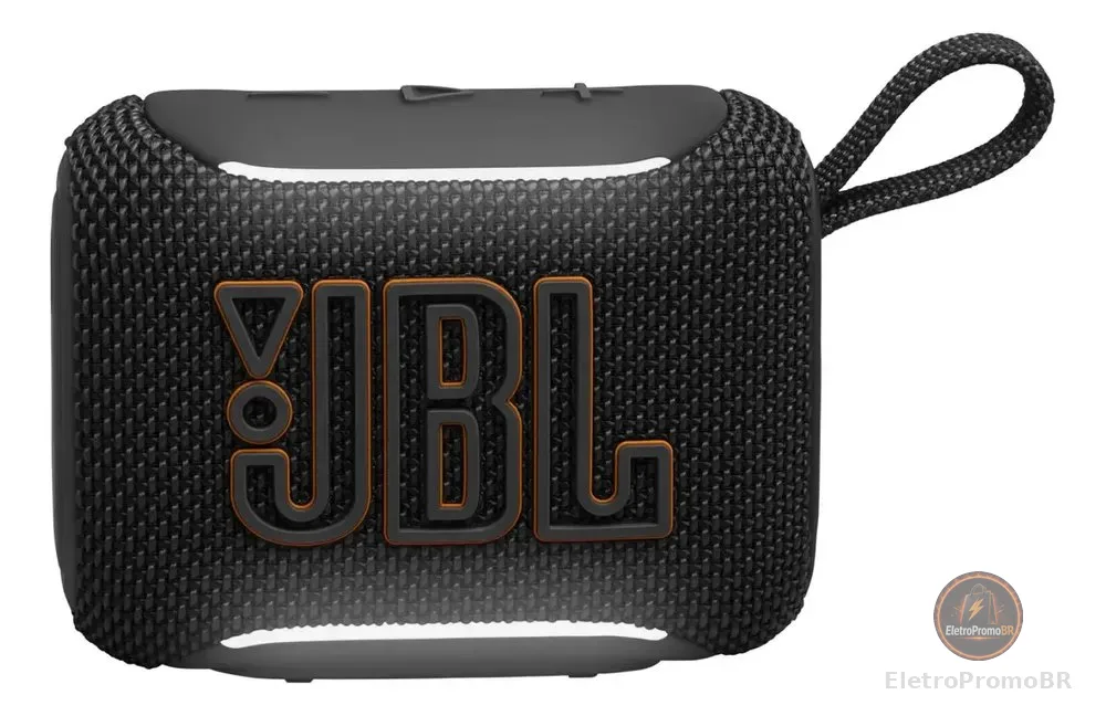 Caixa Som Jbl Go 5 Bluetooth Portátil Prova Dágua Preto