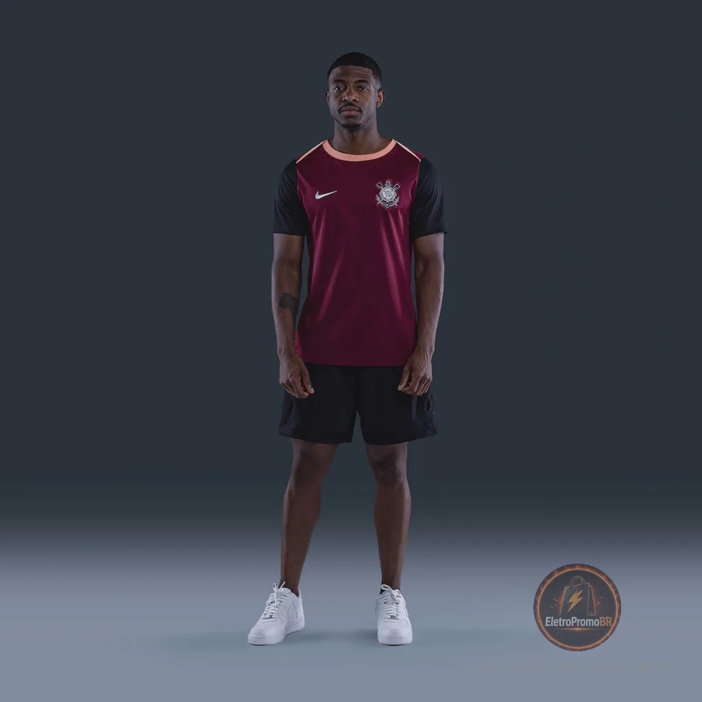 Camiseta Corinthians Nike 2026 Treino Masculina