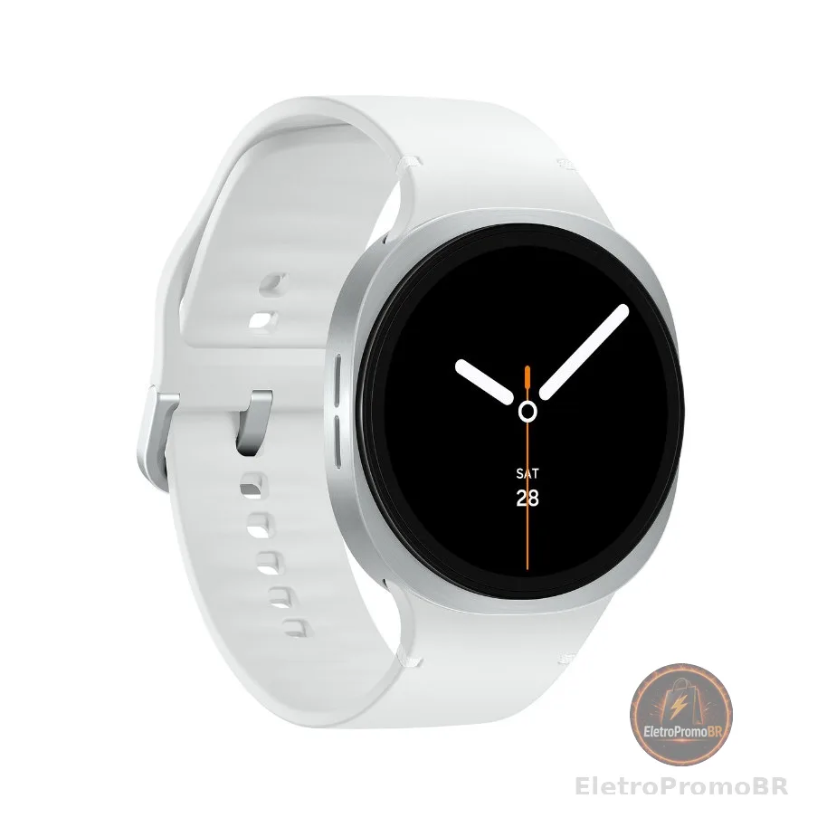 Smartwatch Samsung Galaxy Watch 8 Bluetooth, 40mm - Prata