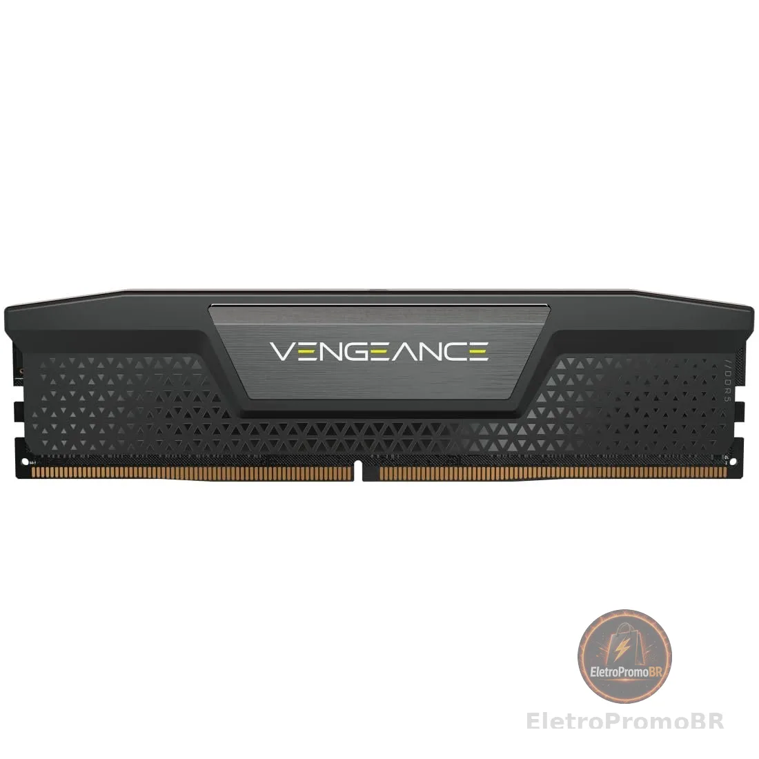 CORSAIR Memória Vengeance DDR5 RAM 16GB (1x16GB) 5200MHz CL40-40-40-77 1,25V AMD Expo Intel XMP 3.0 Desktop Computer Memory – Cinza (CMK16GX5M1B5200Z40)