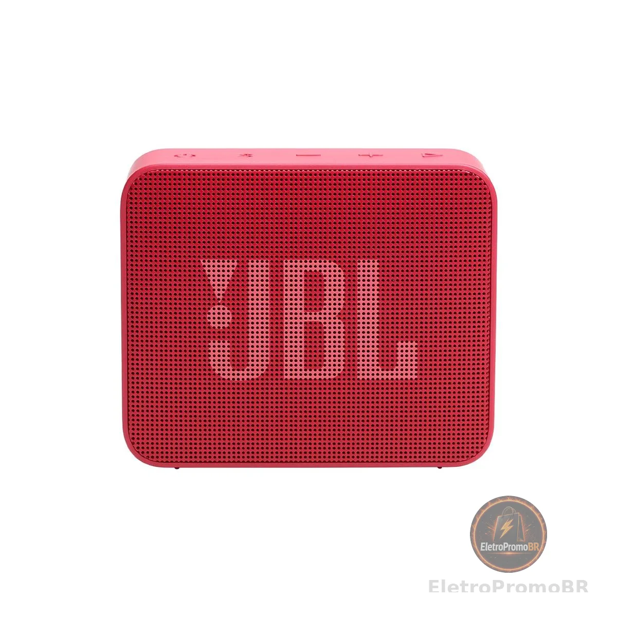 JBL, Caixa de Som, Go Essential 2, Bluetooth, Portátil, À Prova D'água e Resistente à Poeira, Bateria de até 5h, Auracast, Som JBL Original Pro Sound, 3.1 W RMS - Vermelha