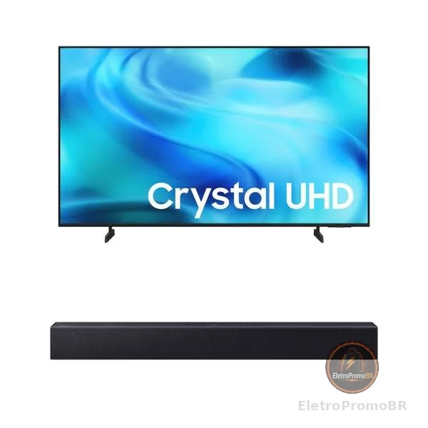 Samsung Smart TV 58" Crystal UHD 4K 2026 + Soundbar Samsung HW-B400F