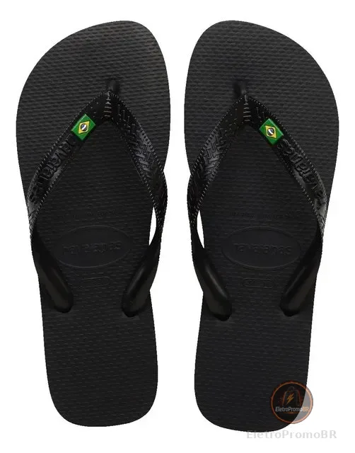 Chinelo Havaianas Brasil Bandeira Bandeirinha Original Cores
