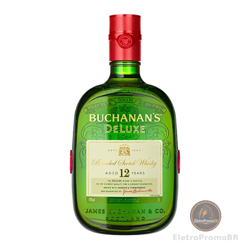 Whisky Buchanan's Deluxe 12 Anos 1L