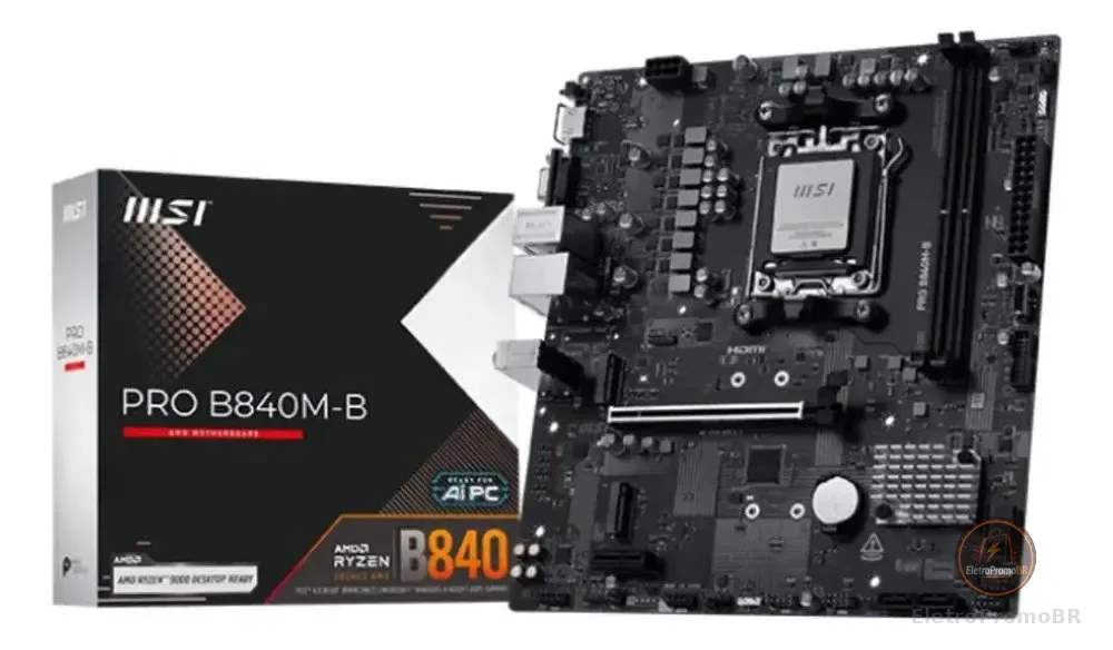 Placa-mãe MSI Pro B840m-b AM5