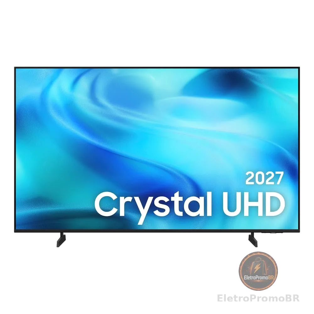 Samsung Smart TV 70" Crystal UHD 4K U8000H 26/2027, Vision AI Companion, Modo Estádio, Xbox Cloud Gaming