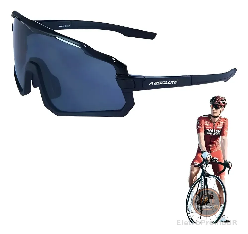 Oculos Absolute Wild Uv400 Ciclismo Corrida Bicicleta Uvb