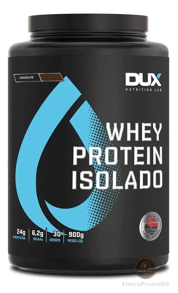 Dux Nutrition Whey Protein Isolado Pote 900g - Dux Nutrition Sabor Neutro