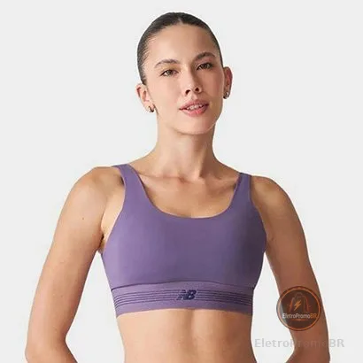 Top New Balance AC Train Bra Feminino