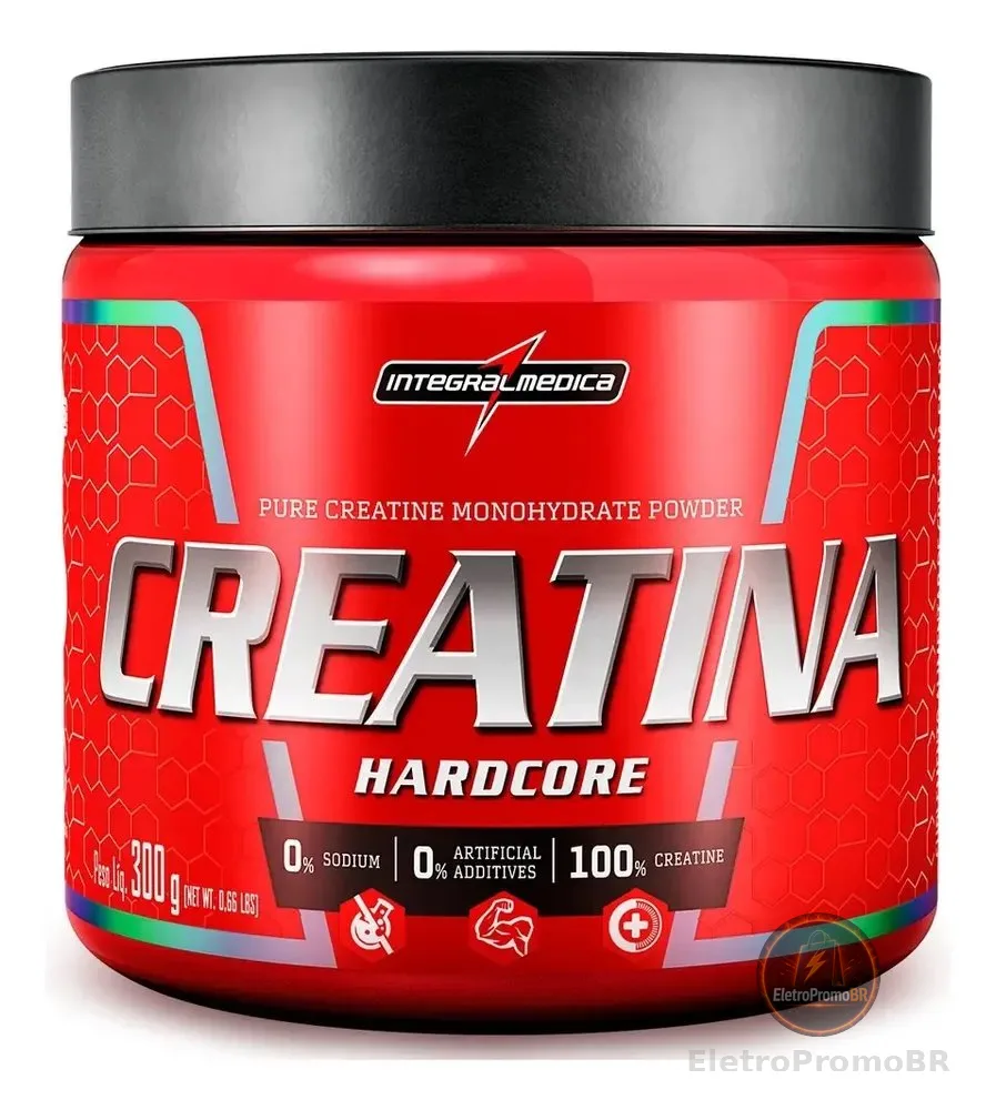 Creatina 100% Pura 300g Integralmédica Neutro