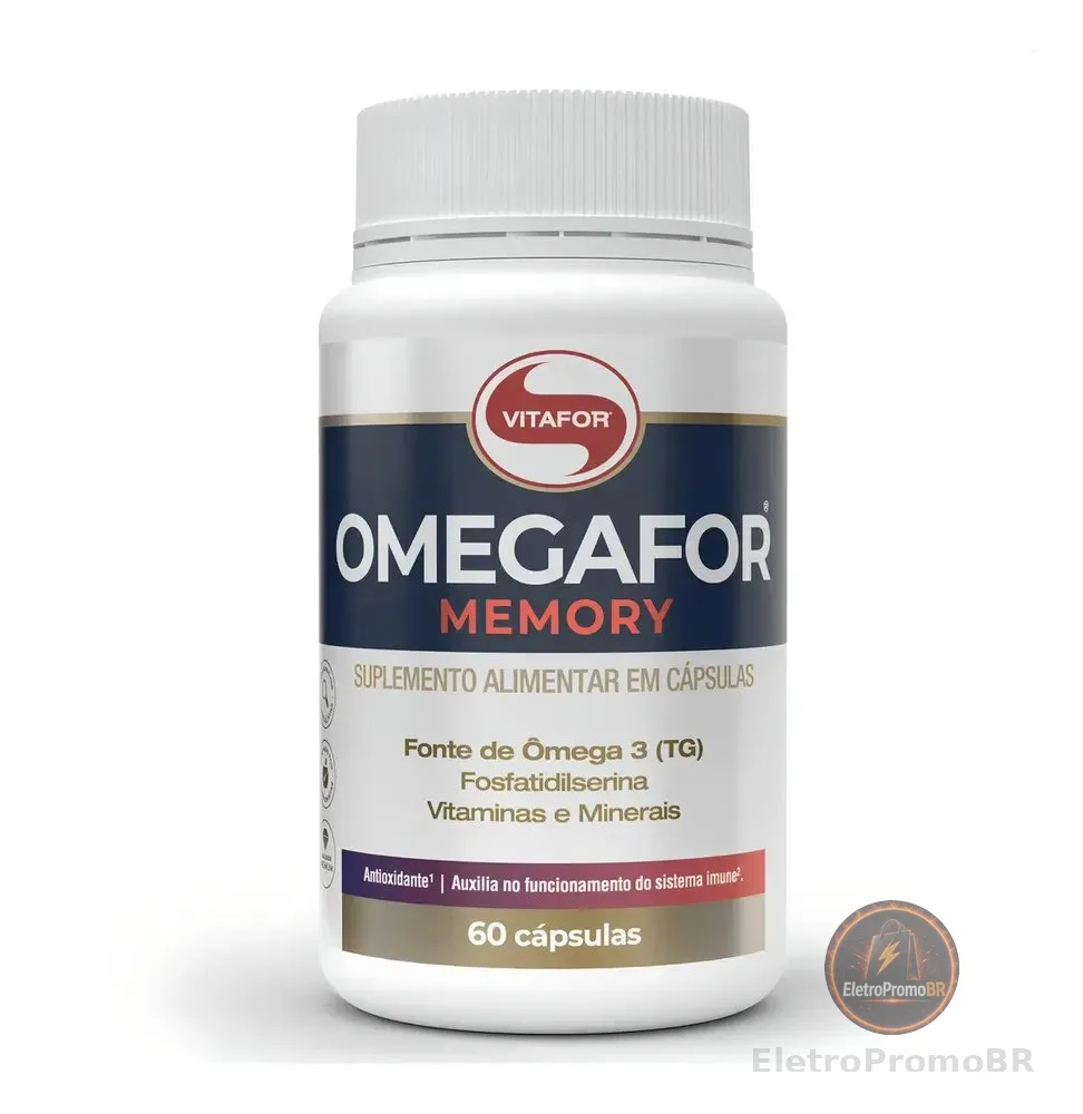 Omegafor Memory 60 Cápsulas Vitafor