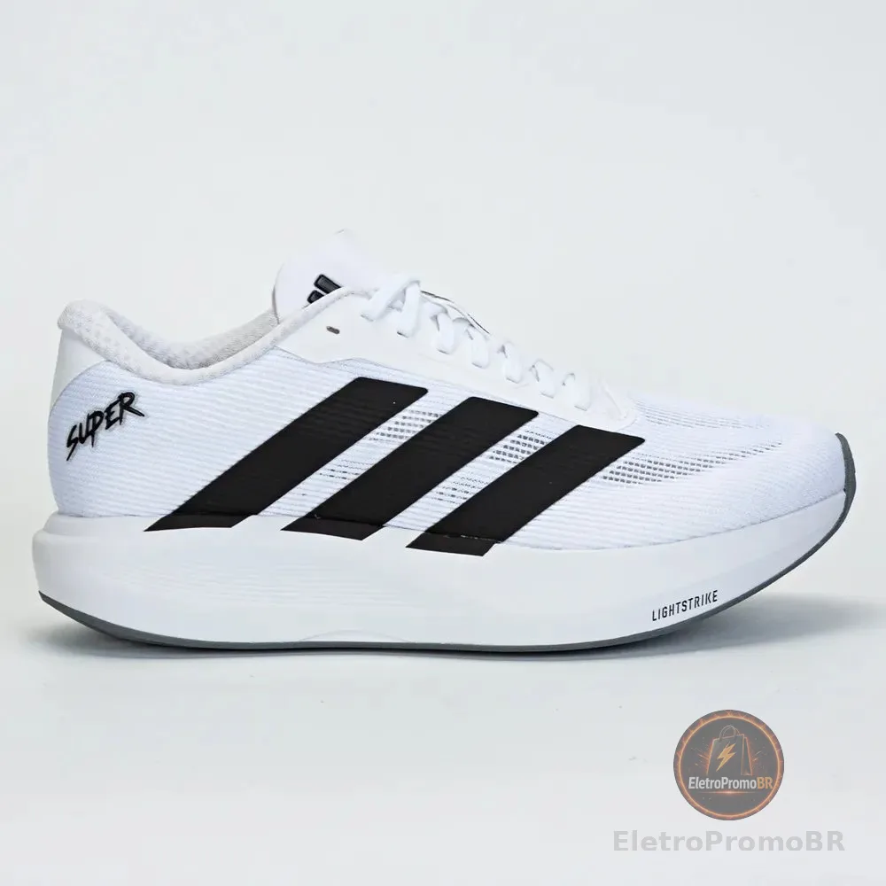 Tênis adidas Super Unissex Corrida Branco/preto 42