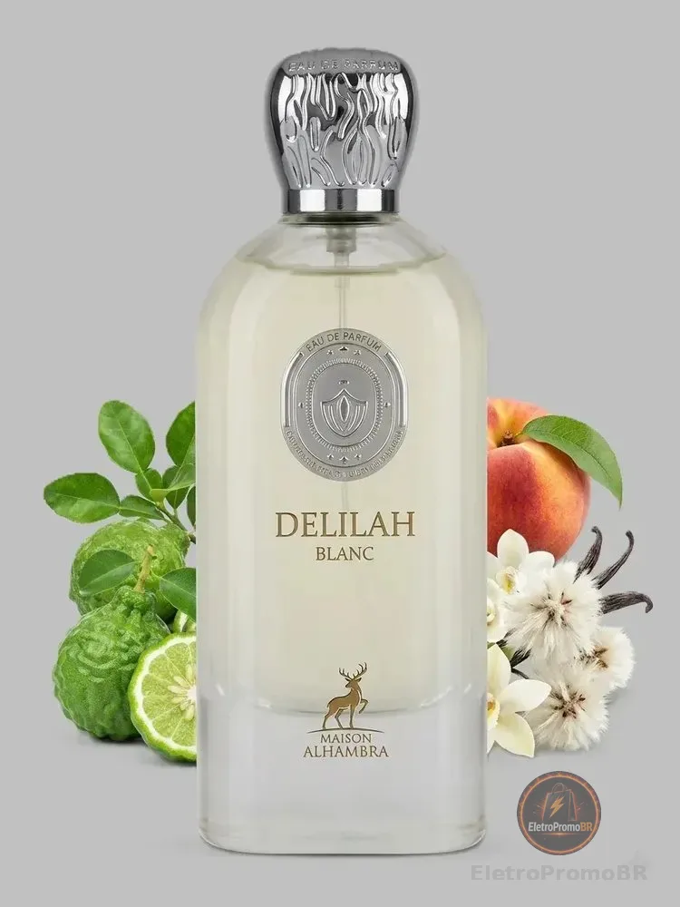 Perfume Arabe Delilah Blanc Maison Alhambra 100 Ml Original