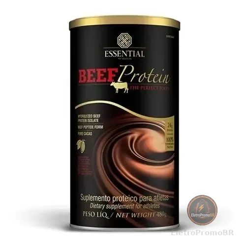 Beef Protein Essential Nutrition 480g Cacao