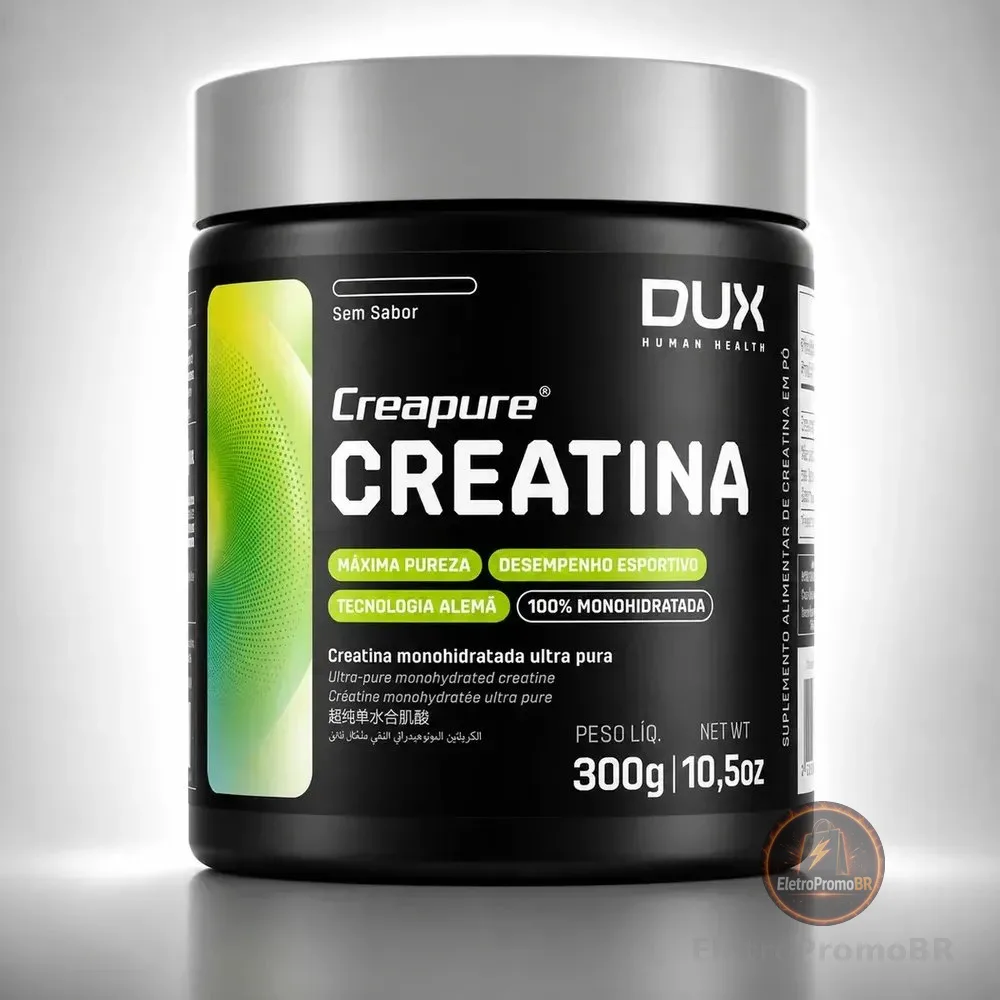 Creatina Dux Nutrition Creapure Em Pó Sem Sabor X 300g - 100% Original
