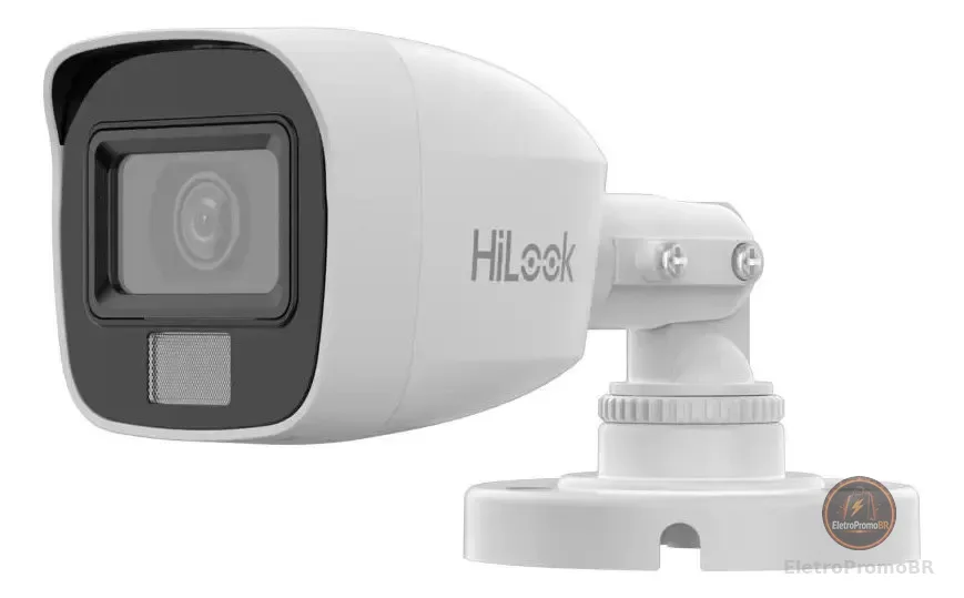 Câmera Bullet Thc-b127-lpc Fixa Luz Dupla 2mp Hikvision