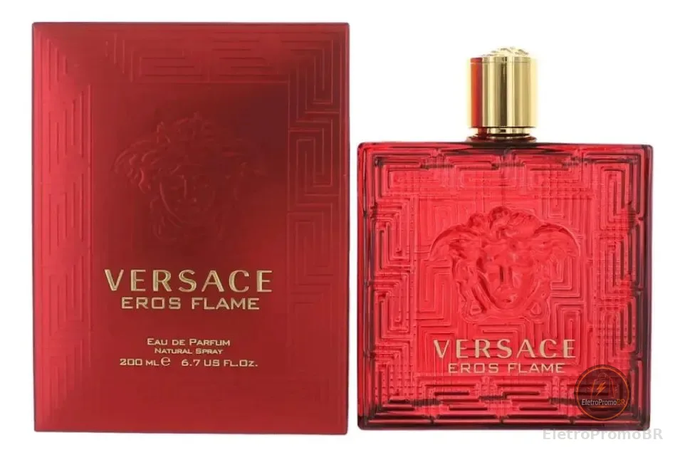 Versace Eros Flame Original EDP 200ml para masculino