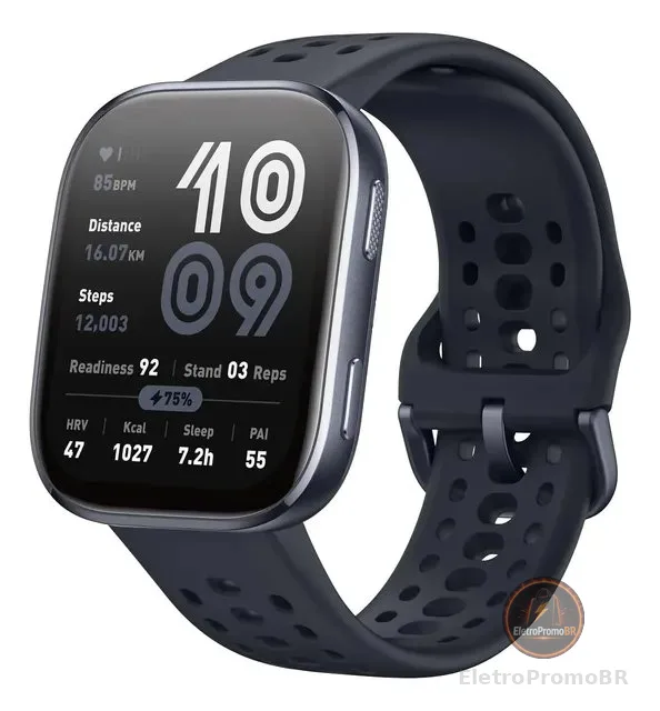 Amazfit Bip 6 Smartwatch Amoled Gps Alexa 5 Atm 14 Dias