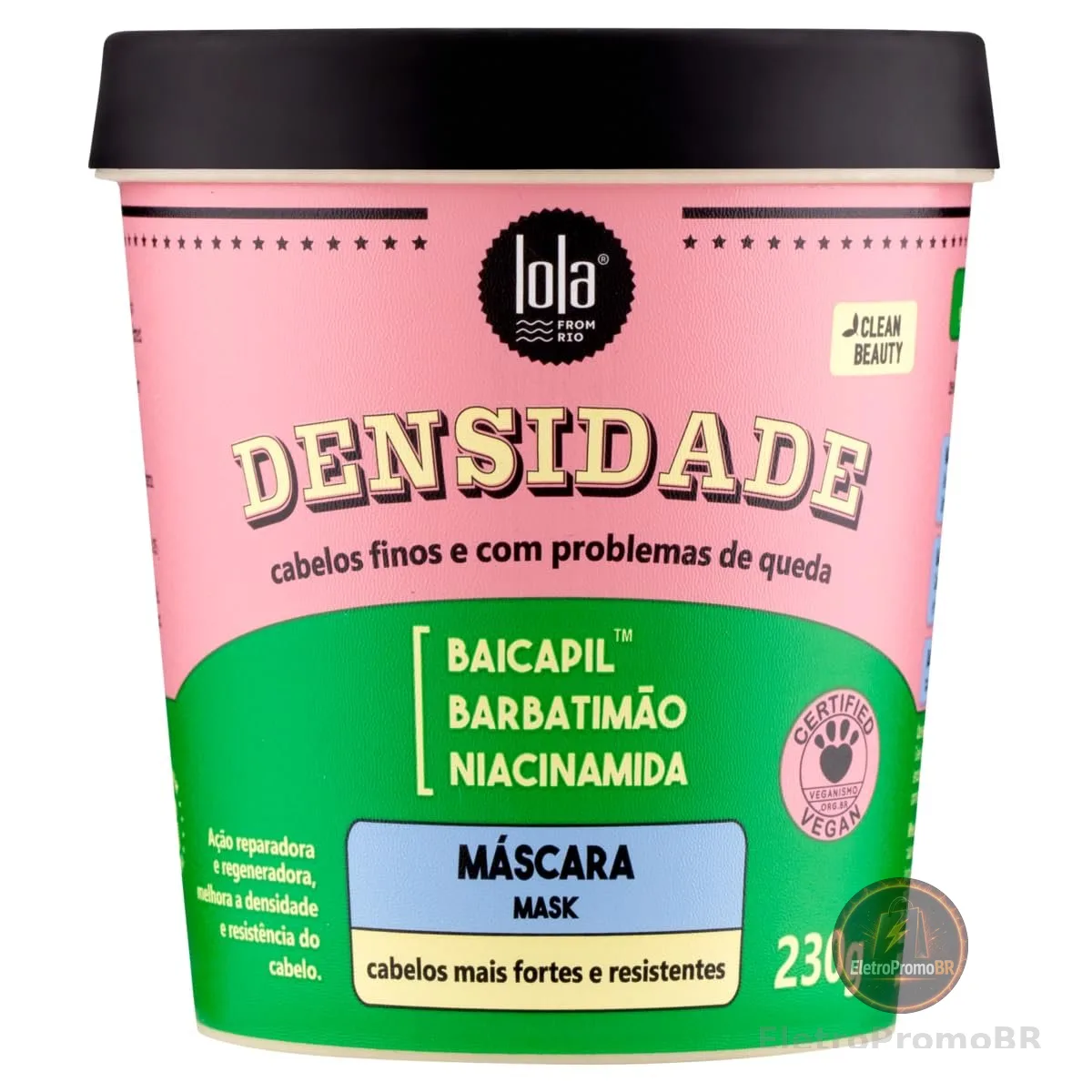 Densidade Máscara Capilar 230g , Lola Cosmetics