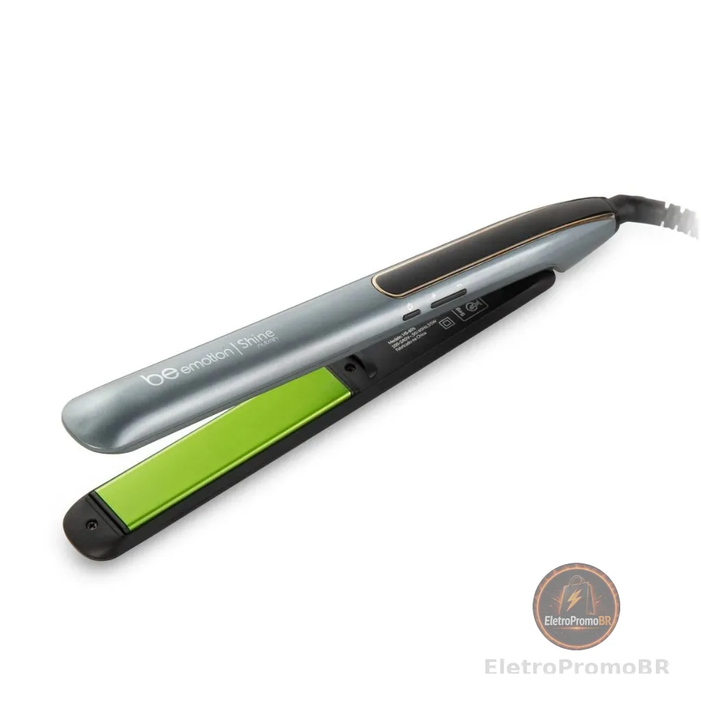 Prancha de Cabelo Shine Nutrah Be Emotion Polishop Bivolt