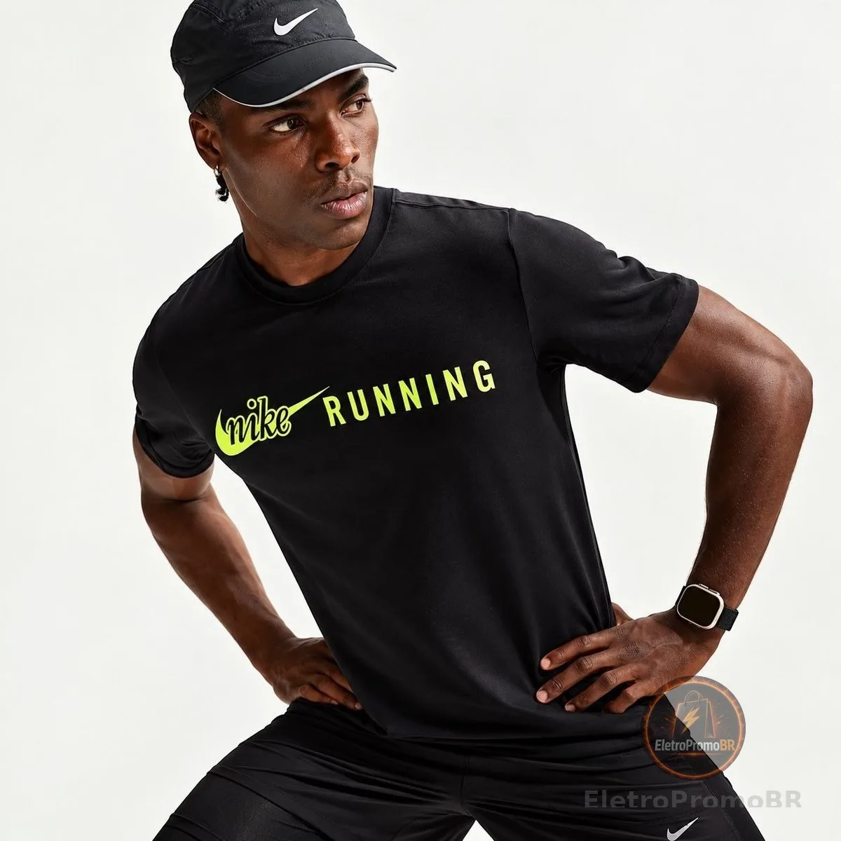Camiseta Dri Fit Nike Run Dna 2 Masculina