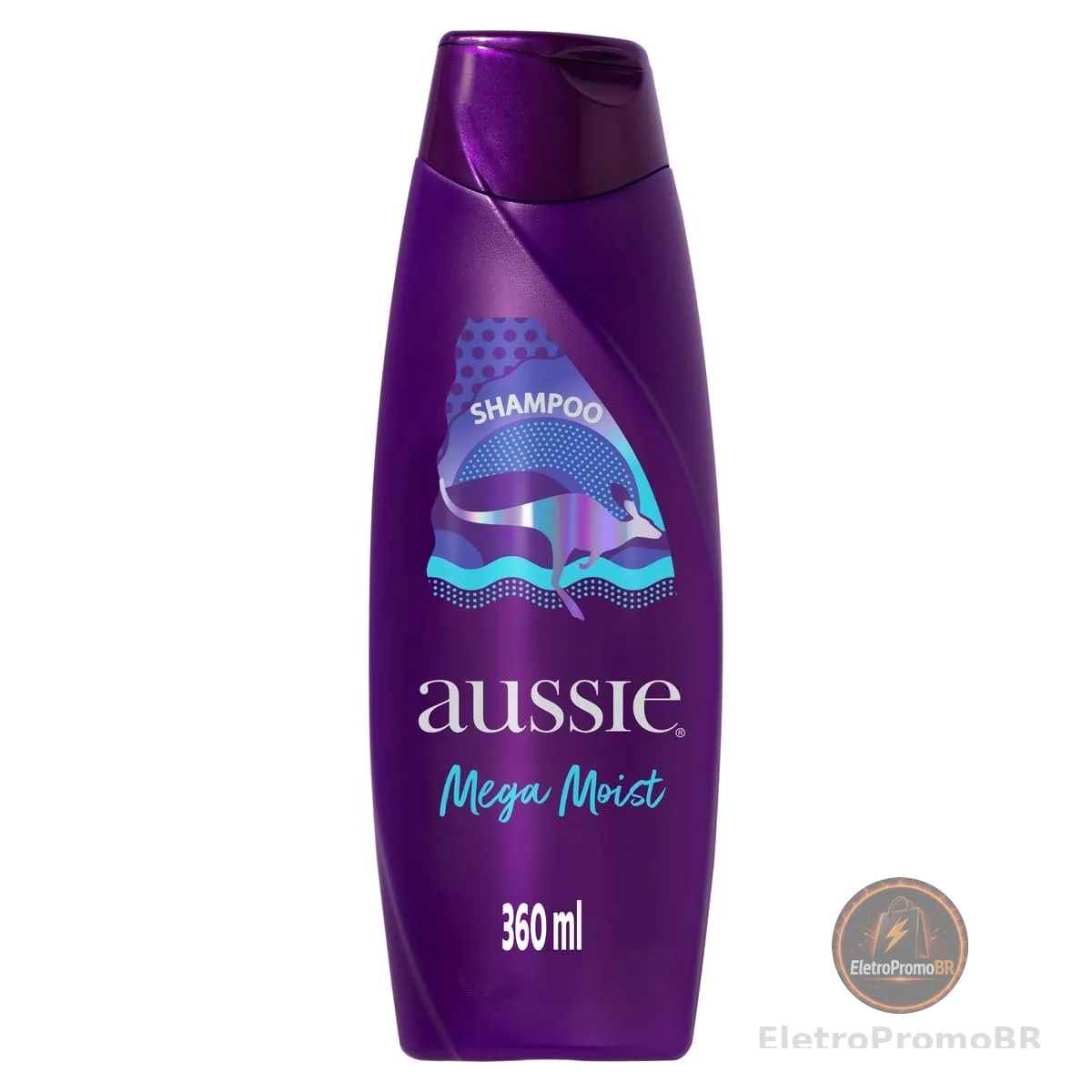 Aussie Shampoo Mega Moist com Óleo de Jojoba 360 ml