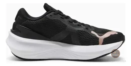 Tênis Feminino Scend Pro 2 Puma Puma Black-rose Gold-puma White Liso 36 Br