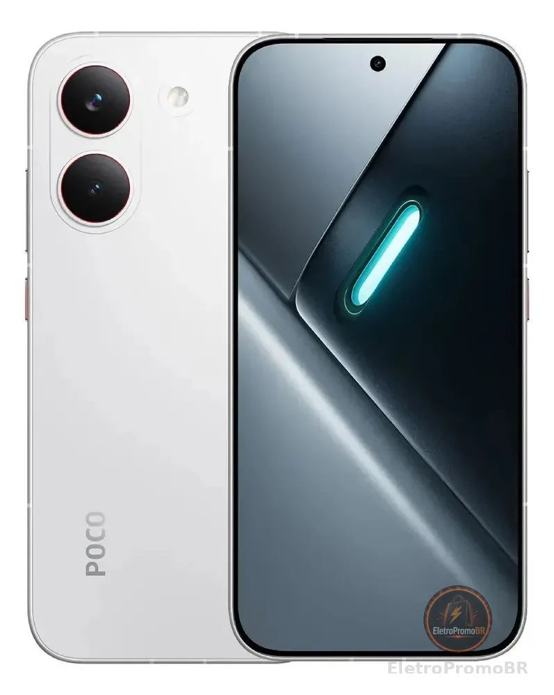 Celular Xiaomi Poco X8 Pro 8gb Ram 256gb Rom Dual Sim 6.59 Amoled Dimensity 8500 Ultra White