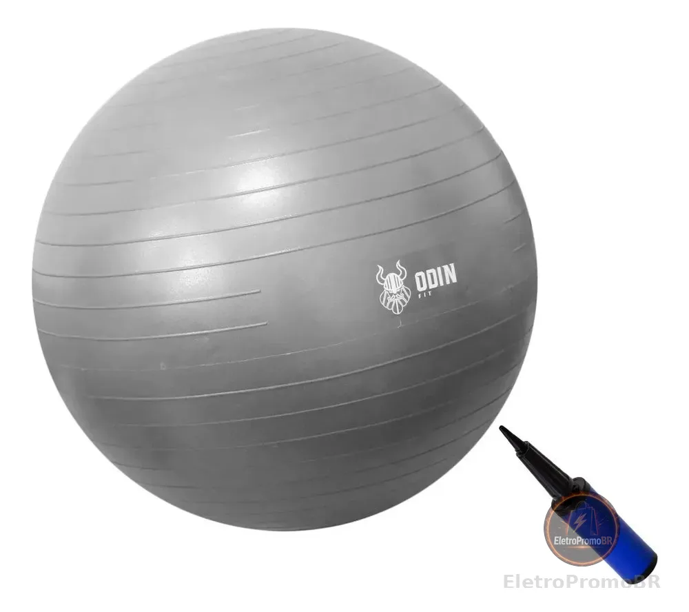 Bola Pilates Suiça Yoga Abdominal Gym Ball 65cm Odin Fit