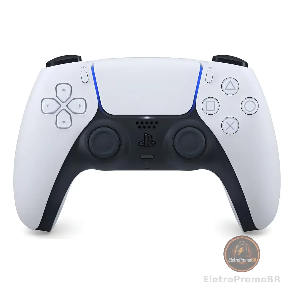 Controle Joystick Sem Fio Sony Playstation Dualsense Branco