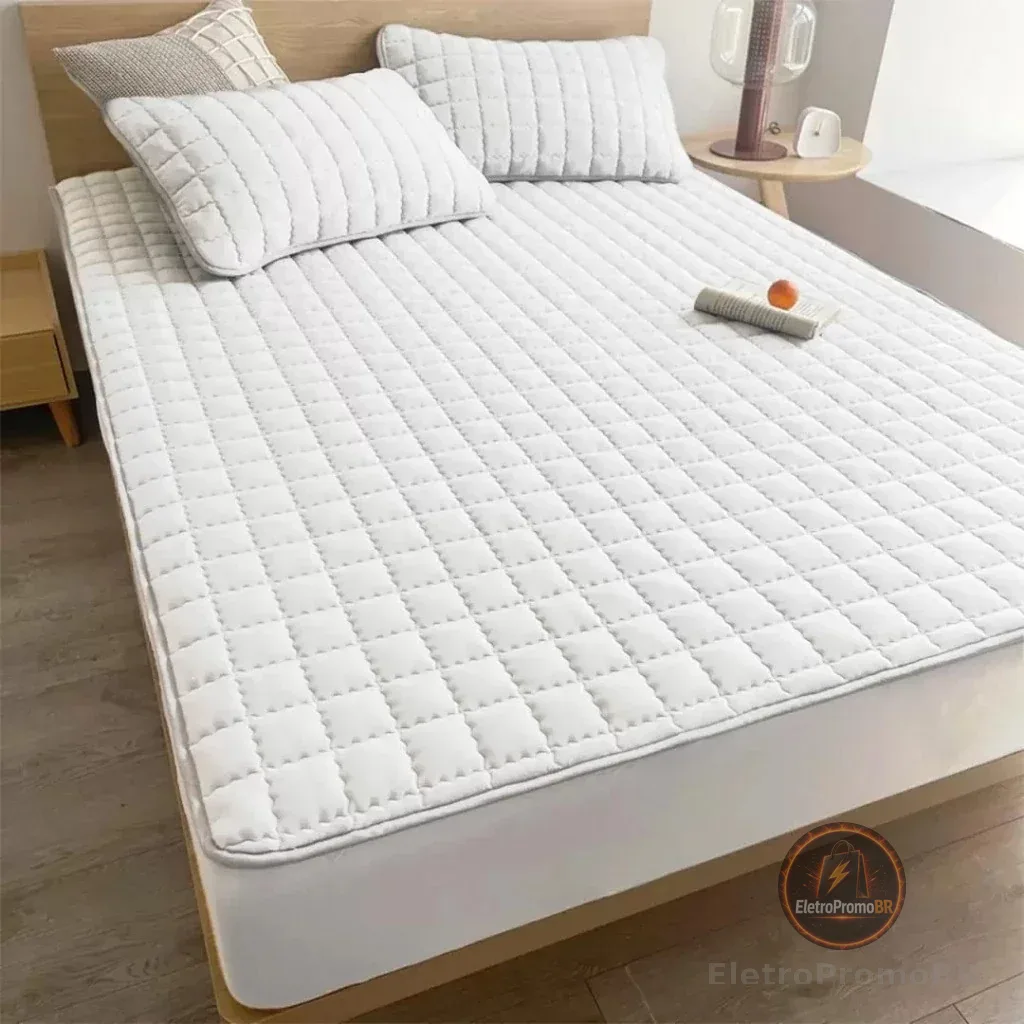 Capa Para Colchão Impermeavel Matelado Com Elastico