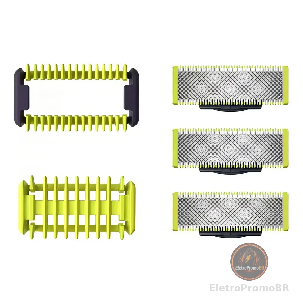 Kit Laminas Oneblade Philips Face+body 3 Unidades - Qp630/51