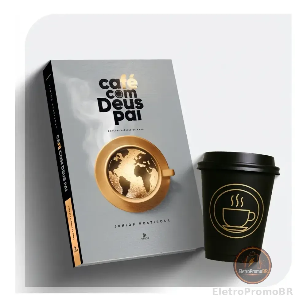 Café Com Deus Pai 2026 - Porções Diárias De Amor + Mini Copo