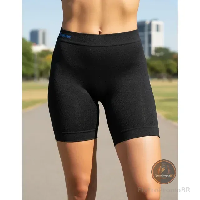Bermuda Térmica Anti Assadura Feminina Shorts Esporte Novo