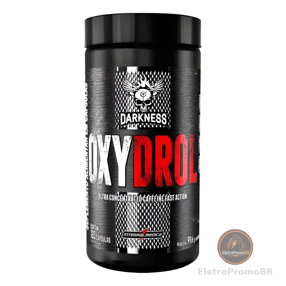 Oxydrol 120 Caps Ultra Concentrado 400mg - Darkness Sem Sabor