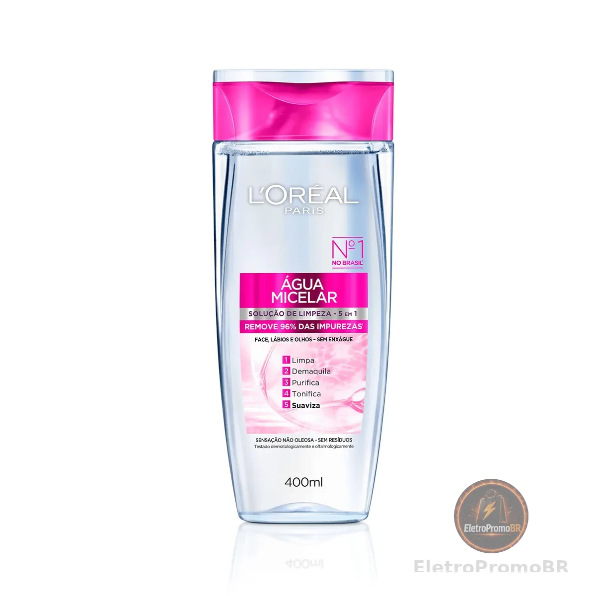 L'Oréal Paris Dermo Expertise Solução de Limpeza 5 em 1 - Água Micelar 400ml