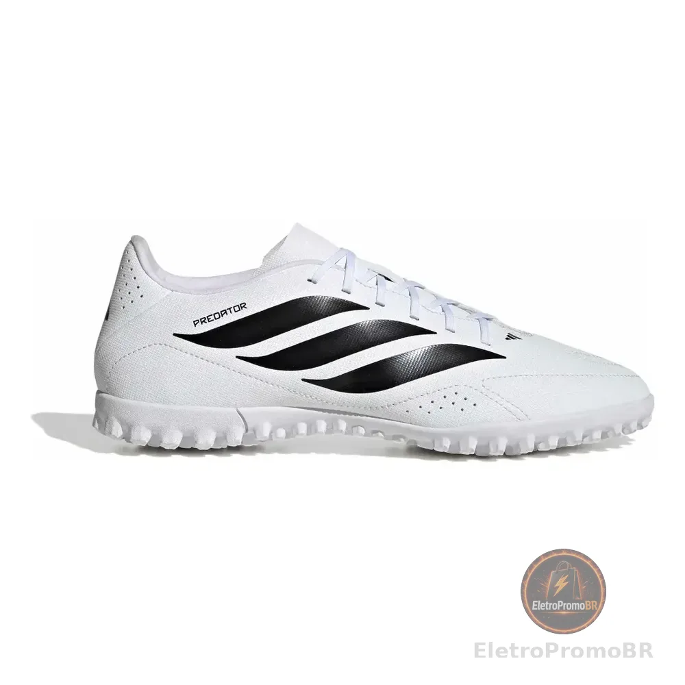 Chuteira De Futebol Predator Essentials adidas Branco 40 Br