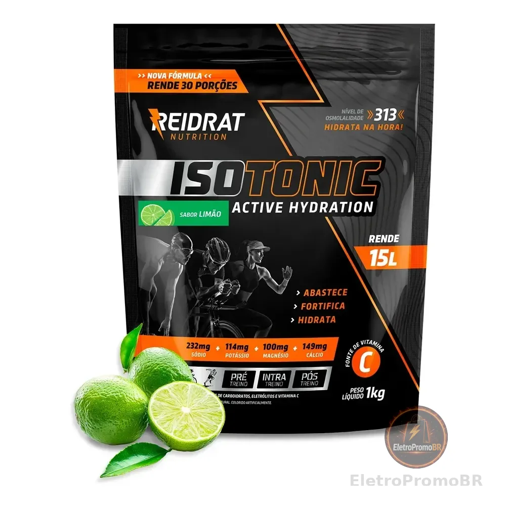 Isotônico Isotonic Pouch Reidrat Power 1 Kg - Limão Limão