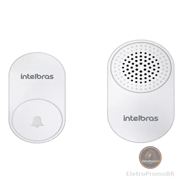 Campainha Cik 102 Sem Fio Sem Bateria Branco Intelbras Branco 127/220v