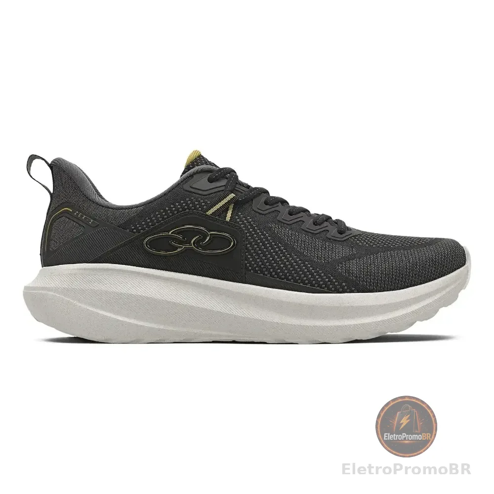 Tênis Masculino Olympikus Zex 2 Preto/chumbo Lisa 39 Br