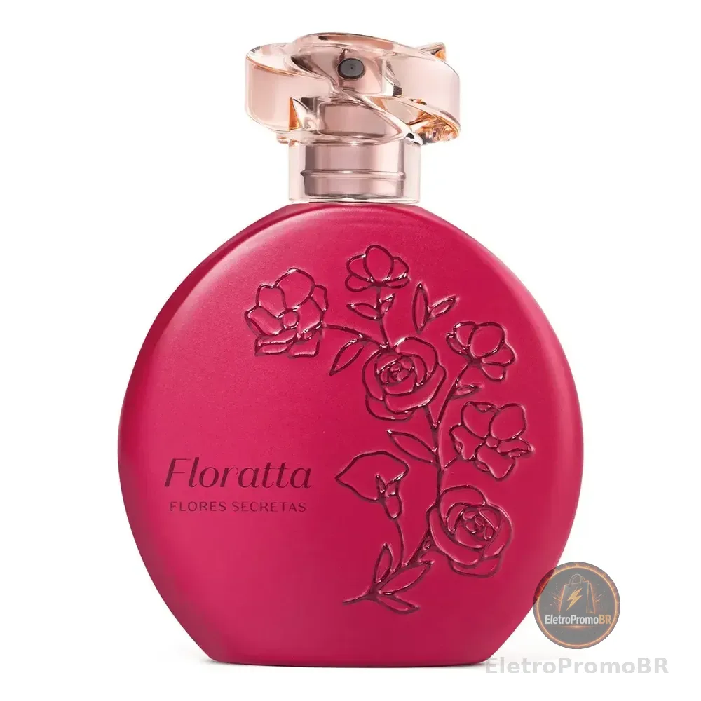 Desodorante Colônia Floratta Flores Secretas Fragrância Delicada Floral Frutal O Boticário 75ml