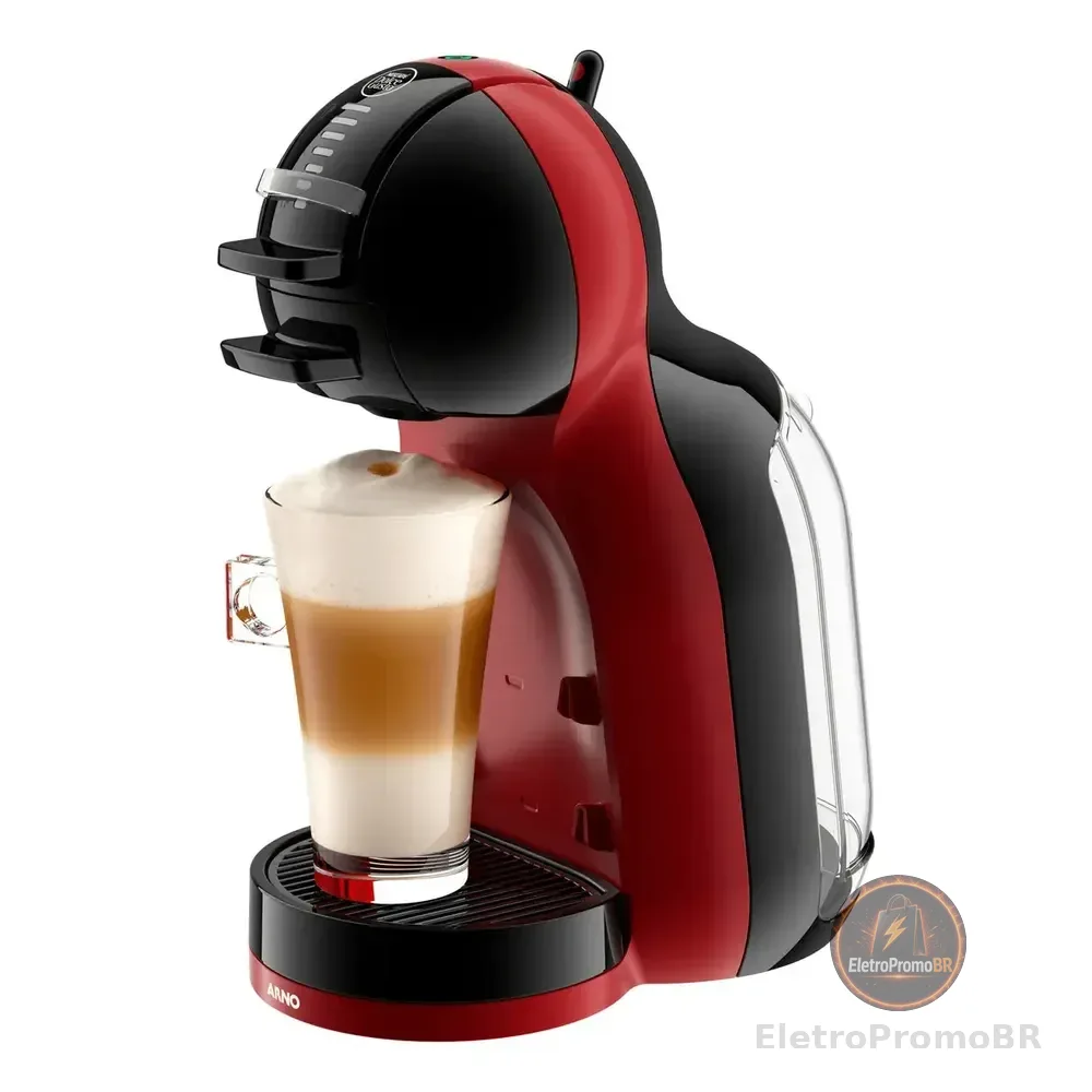 Cafeteira Nescafé Dolce Gusto Mini Me Vermelha E Preta Vermelho/preto 127v