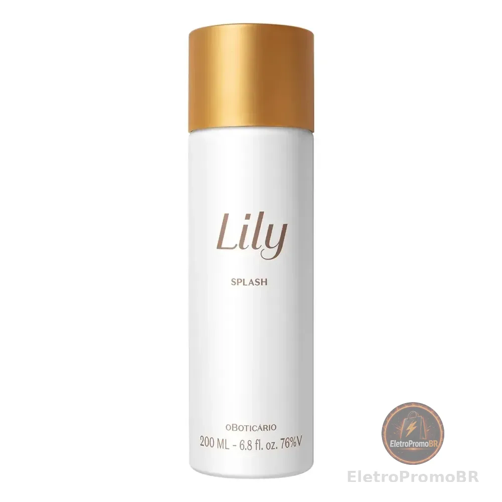 O Boticário Splash Desodorante Colônia Lily 200ml Volume Da Unidade 200 Ml