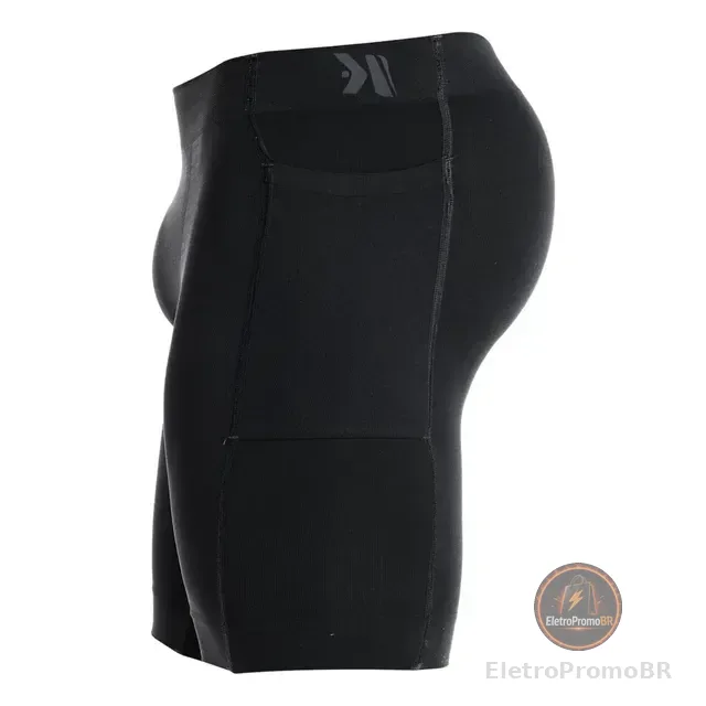 Bermuda Térmica Masculina Esportiva Corrida Com Bolso