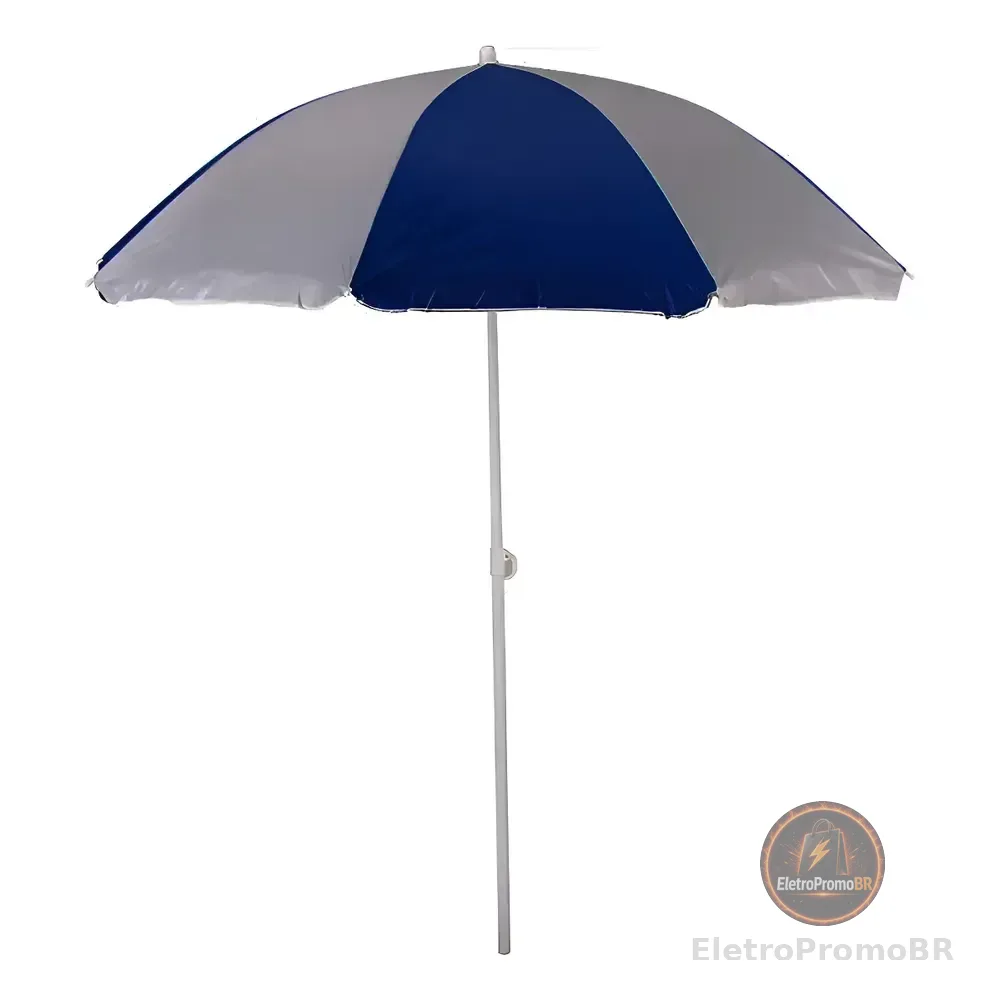 Guarda Sol Azul E Branco 1,80 M 3720 Mor Azul/branco Listras