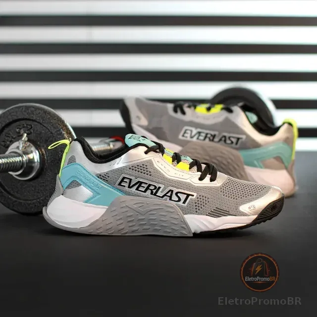 Tênis Crossfit Everlast Climber Ultra Preto Marrom Masculino