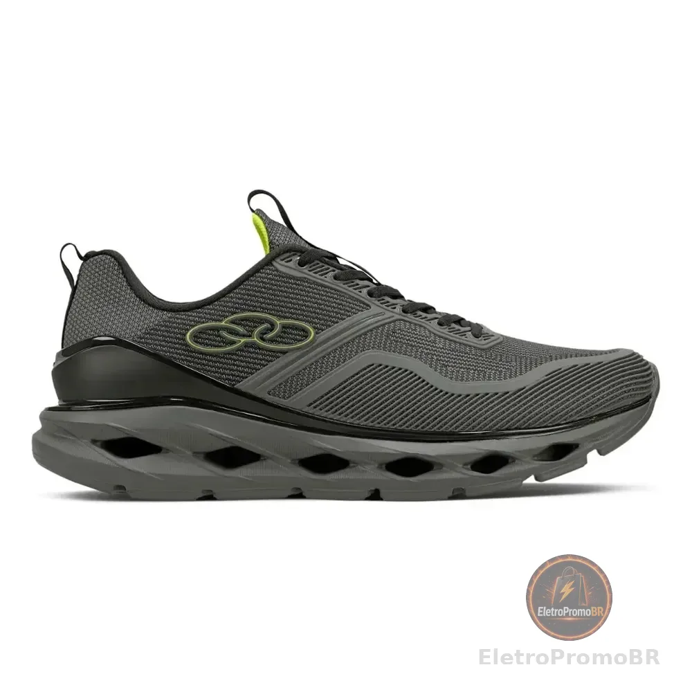 Tênis Masculino Gama Olympikus Chumbo/preto Lisa 38 Br