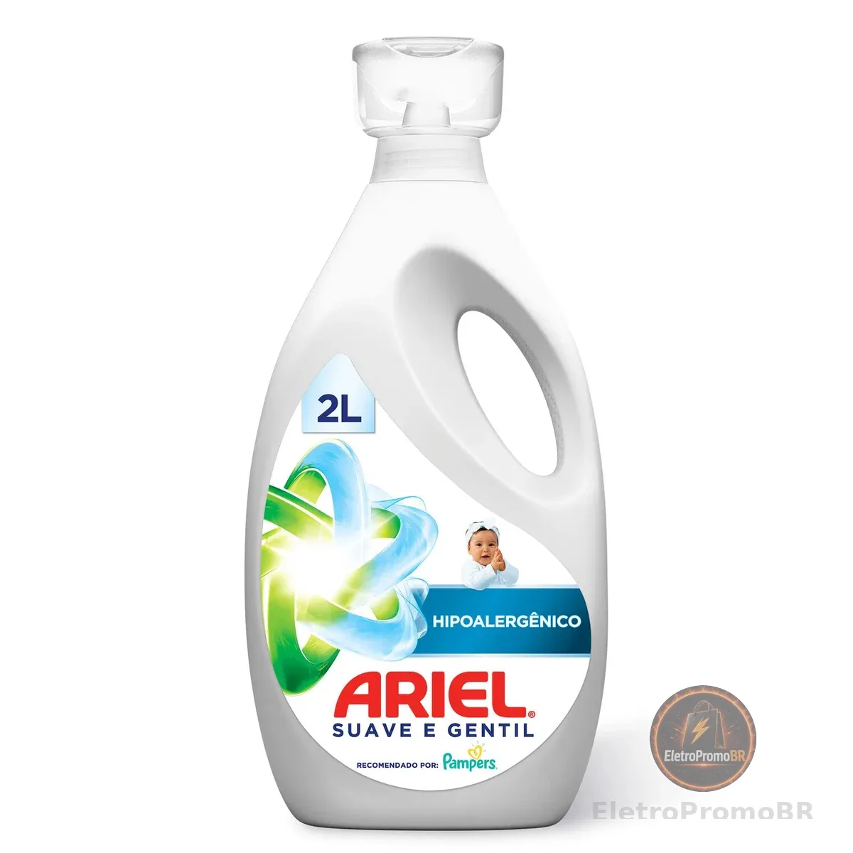 Ariel Sabão Líquido Suave e Gentil 2L
