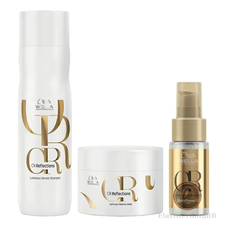 Kit Wella Oil Reflections Sh250+ol30+masc150